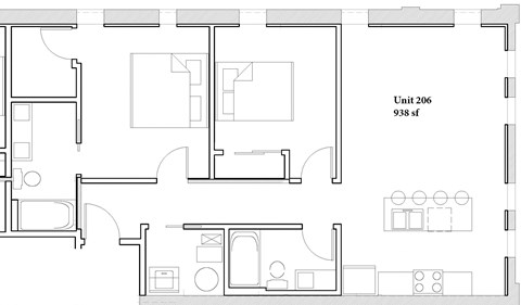 609 Pearl Street 1-2 Beds Apartment for Rent - Photo Gallery 9